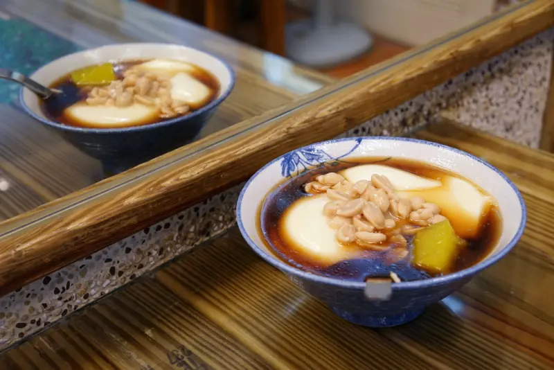 石牌夜市的好吃黑糖豆花-豆花林@捷運石牌站@北投