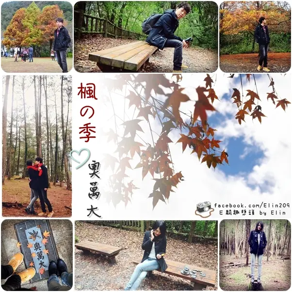 【遊】追〝楓の季節～當一天森林系男孩女孩吧‧奧萬大