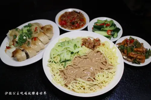 飄香一甲子萬華西門町美食『西門麵店』捷運西門站/紅樓後方/涼麵/古早味愛玉/超好吃蔬菜捲