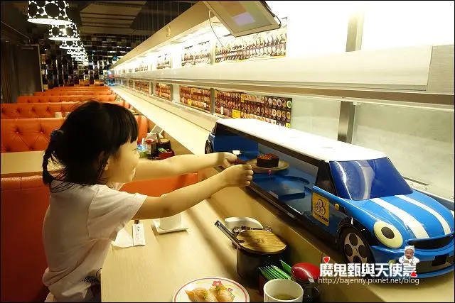 《捷運板南線/西門站美食》萬華彌味壽司Yummy Sushi~iPad點餐．雙層電動跑車送餐(原元氣壽司/平田壽司)