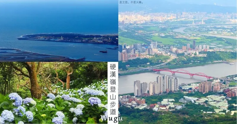 新北五股觀音山步道︱開滿繡球花的硬漢嶺登山步道