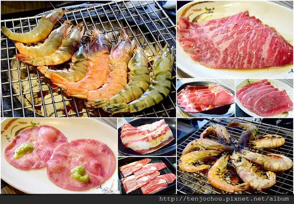 花花，甲飽沒【台北食記】我!就厲害 燒烤吃到飽 蝦子拼盤非常厲害 牛排海鮮吃到飽 西門町餐廳推薦