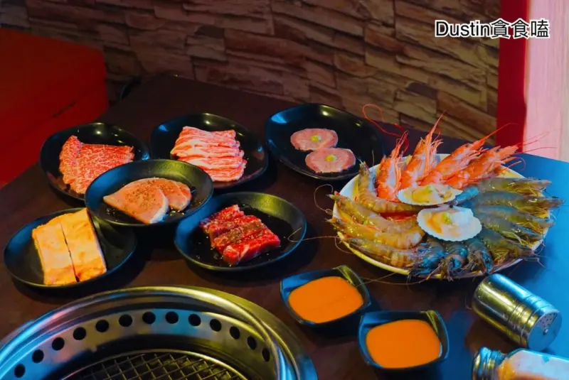 我!就厲害 / 西門珍饌店__頂級燒肉啤酒吃到飽！AA9+和牛 ‧ 巨無霸大蝦 │*完整MENU*起士漢堡排/COLD STONE冰淇淋『西門站 ‧ 西門紅樓』