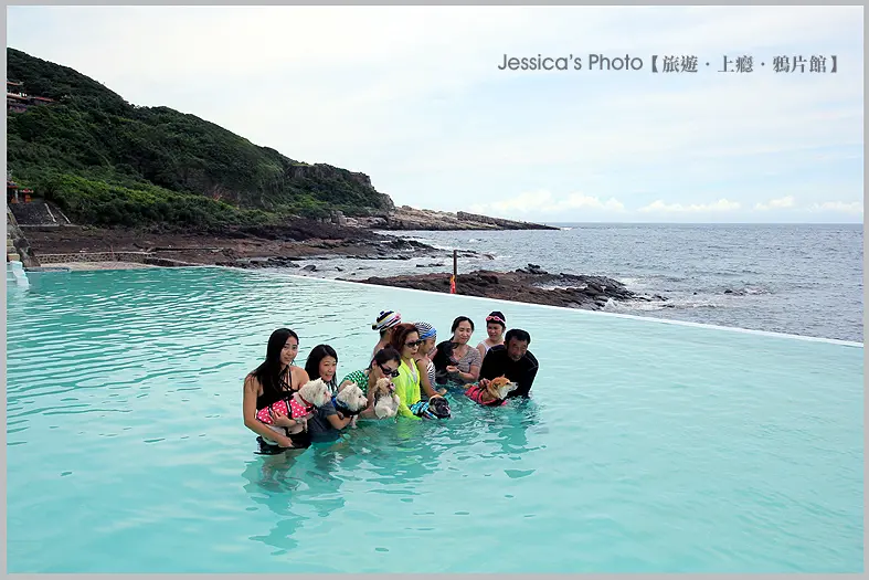 新北貢寮●龍洞四季灣●帶寵物去旅行/海景婚禮/全臺唯一海水寵物游泳池