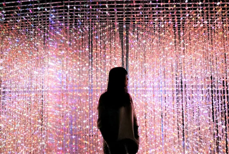 【台北華山文創園區 | 展覽】走入絢麗水晶宇宙的超有趣互動體驗展☆TeamLab:舞動！藝術展 & 學習！未來の遊園地特展