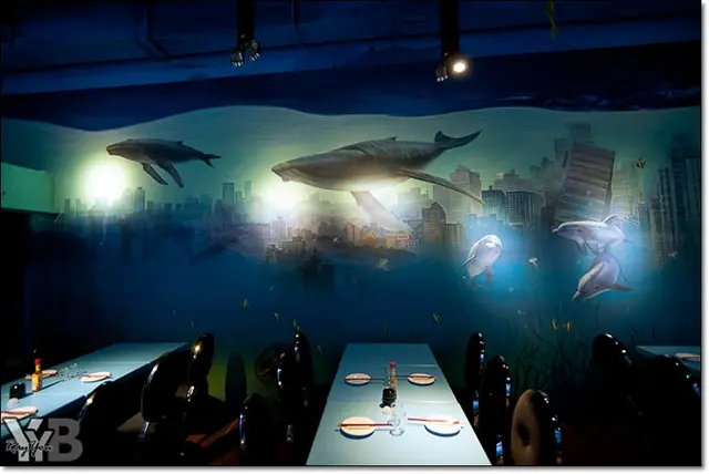 [試吃] 天母盛鑫內湖魚生館‧享受在海底世界嗑串燒的氛圍