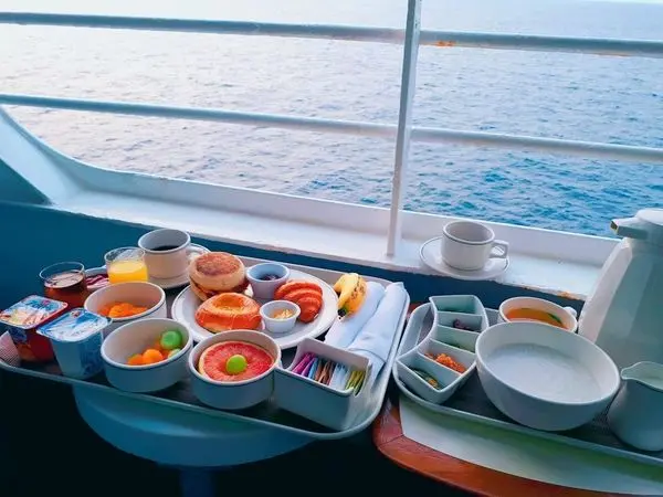 【公主遊輪太陽公主號餐食篇】有專人服務的高級精緻饗宴/一生一定要來體驗一次頂級豪華之旅