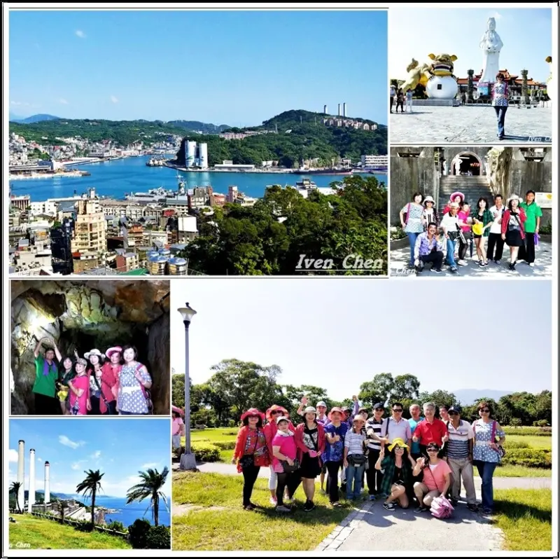 《基隆景點》2018/07/29中年夢家族基隆遊第一部曲\中正公園\二沙灣砲台(海門天險)\白米甕砲台\仙洞巖\ 佛手洞