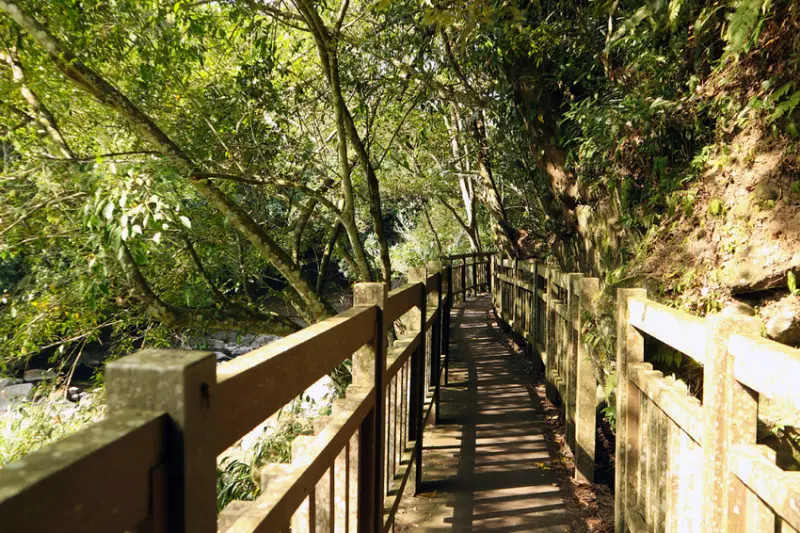 蓬萊溪護魚步道 / WalkerLand窩客島整理提供 未經許可不可轉載