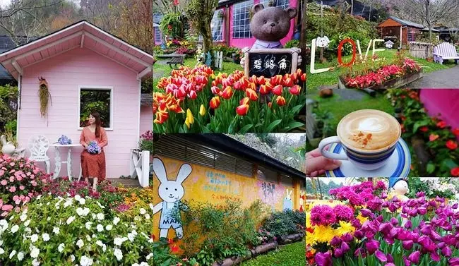 苗栗南庄景觀餐廳 ▶ 碧絡角花園咖啡 ▶ 山林裡的秘密花園 可愛兔子∣繡球花∣櫻花∣下午茶 南庄櫻花景點/南庄咖啡廳/南庄一日遊 碧絡角門票、營業時間!