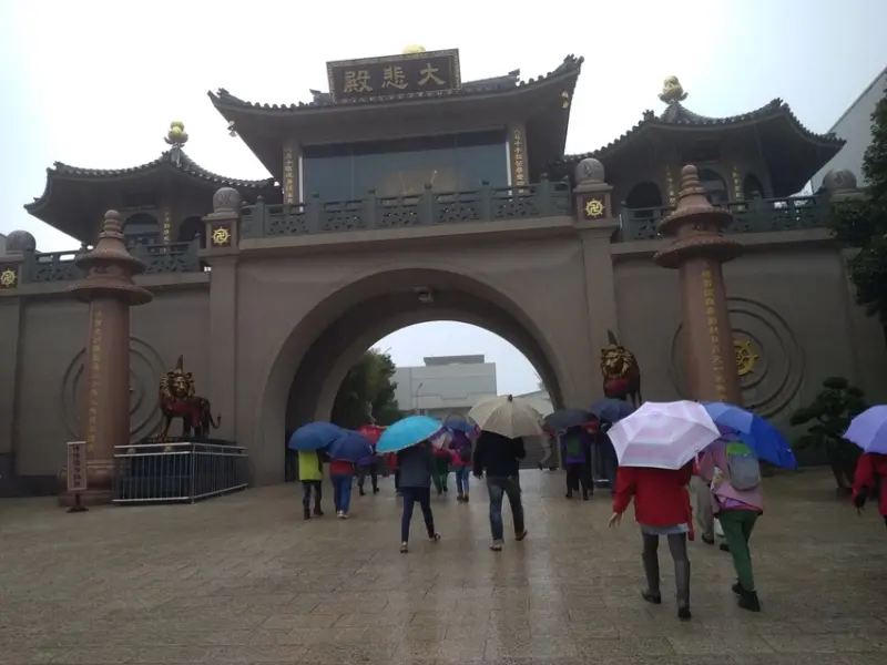 苗栗銅鑼景點[九華山大興善寺] 午餐大啖素食平安麵共沾法喜