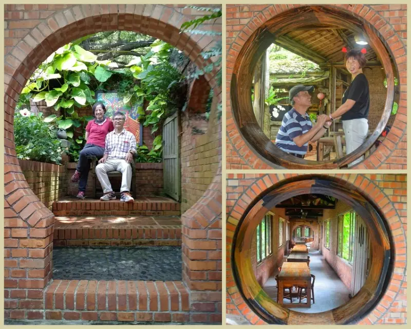 美拍無上限˙[華陶窯] 園內無處不飛花