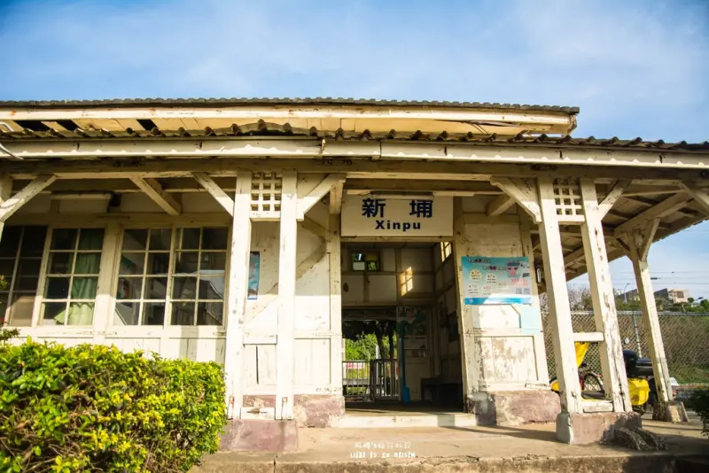 Miaoli｜苗栗‧通霄｜來搜集海線僅存五座日式木造車站吧！最靠海的車站＊新埔車站