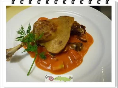 「SONO園日本料理」令人回味的法式油封鴨！