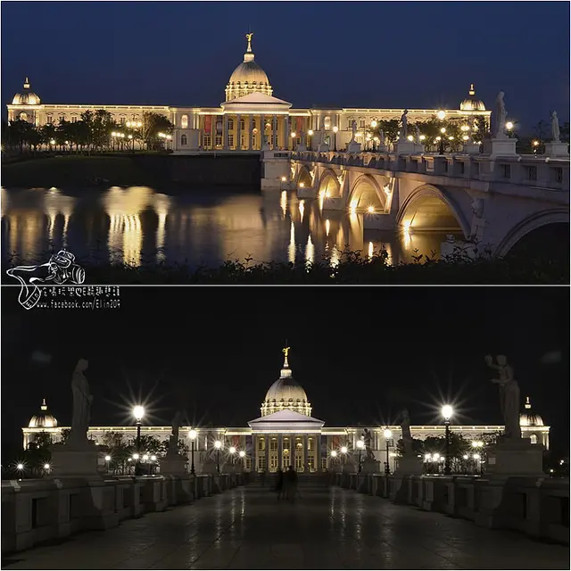 【遊】不是國外~這真的在台灣!越夜越美.奇美博物館