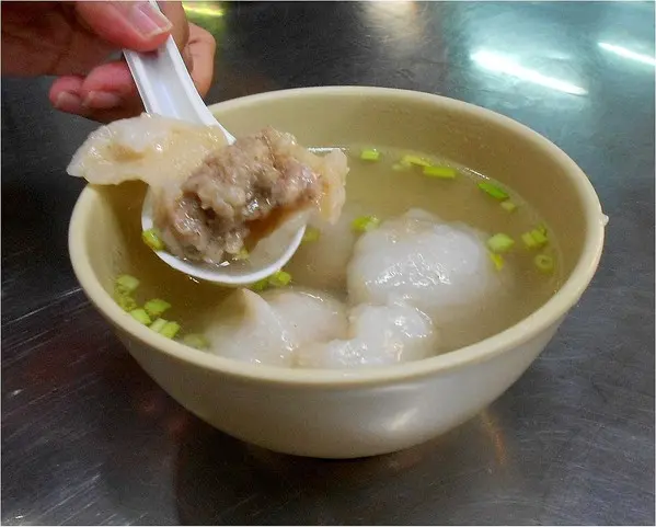 期待再相會~ 鼎山夜市4.珍珠肉圓+蚵仔煎