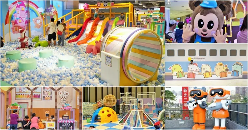 地表最狂玩樂放電週年慶，五大卡通明星見面會、三大樂園嗨翻天、免費角落生物特展、高雄新光三越左營店 - 跟著尼力吃喝玩樂＆親子生活
