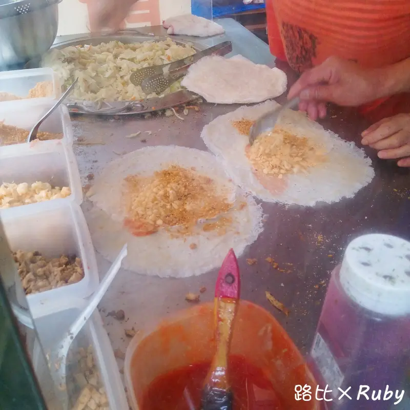 【台灣旅遊 / 新竹 / 桃園 】西濱沿路遊 城隍廟小吃 潤餅捲 幸福堂 黑糖珍珠鮮奶