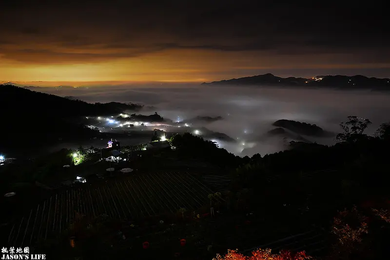 【苗栗│住宿】馬拉邦山秘境之旅，雲霧裊繞猶如仙境，巧遇楓紅多了一絲抹紅，超級推薦住宿環境。楓葉地圖