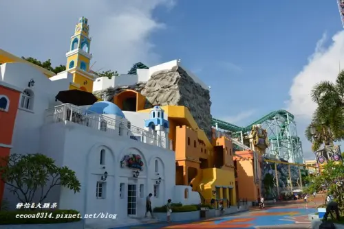 【高雄必玩】希臘主題情境遊樂園♥義大遊樂世界♥購物,玩樂一次滿足!!