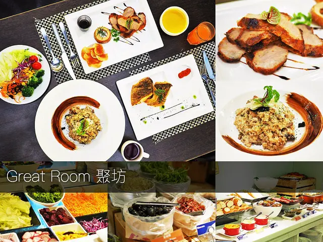 【台中】Great Room 聚坊∣輕食吃到飽 智選假日飯店 日曜天地餐廳