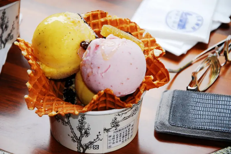 【台中】真正的眼睛吃冰淇淋-宮原眼科