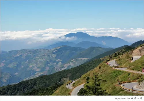 [南投] 入秋小旅行。限定時間才能看得到的美景：合歡山，與雲同高、與山並肩。加映山上一抹粉紅：虎杖花