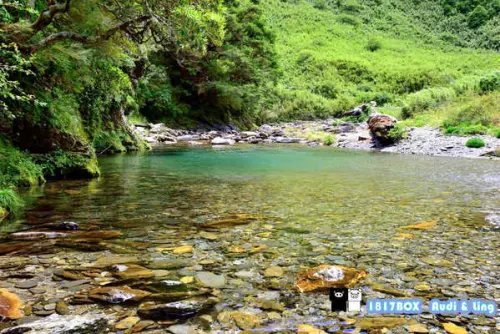 【南投。仁愛】合歡山秘境。小嘆息灣。石門北峰下切合歡溪畔。與世隔絕的世外桃源