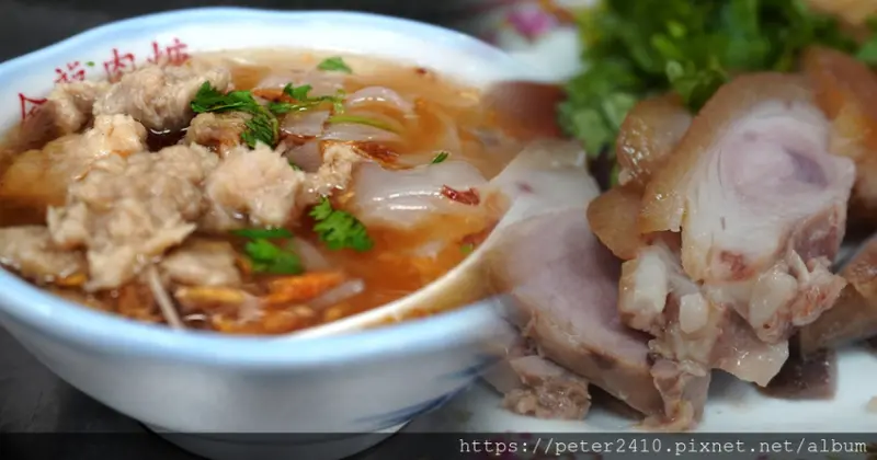 【基隆】金龍肉羹│三沙灣人氣美食小吃，基隆超強肉羹麵跟滷豬腳，袁彬跟父親的第一愛店