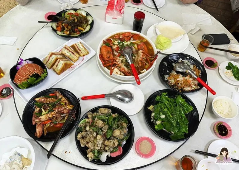 【基隆美食】海龍珠水產海鮮餐廳，產地直送，食材新鮮美味，用餐