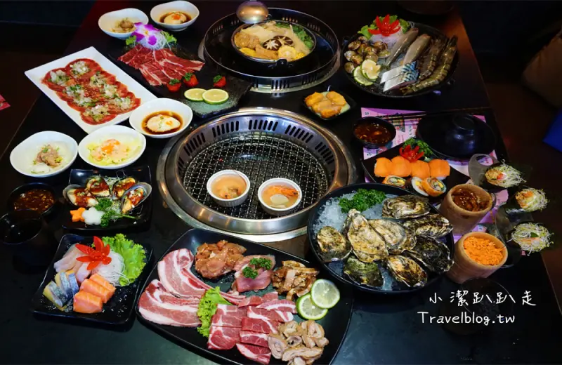 雲林美食》色鼎日式無煙燒肉(斗六店)吃到飽!只要$439元起 牛肉.豬肉.海鮮.日本料理.火鍋隨你點! - 小潔趴趴走旅遊札記