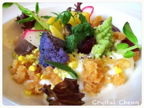 【台中好食推薦】Restaurant Go 沙拉好像繽紛小花園 午餐精緻好吃非常推薦！！