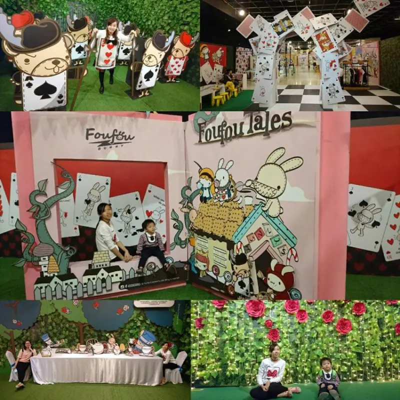 高雄夢時代~來偶的童話樂園~走進愛麗絲夢遊仙境~2/22-3/24免費入場呦~              