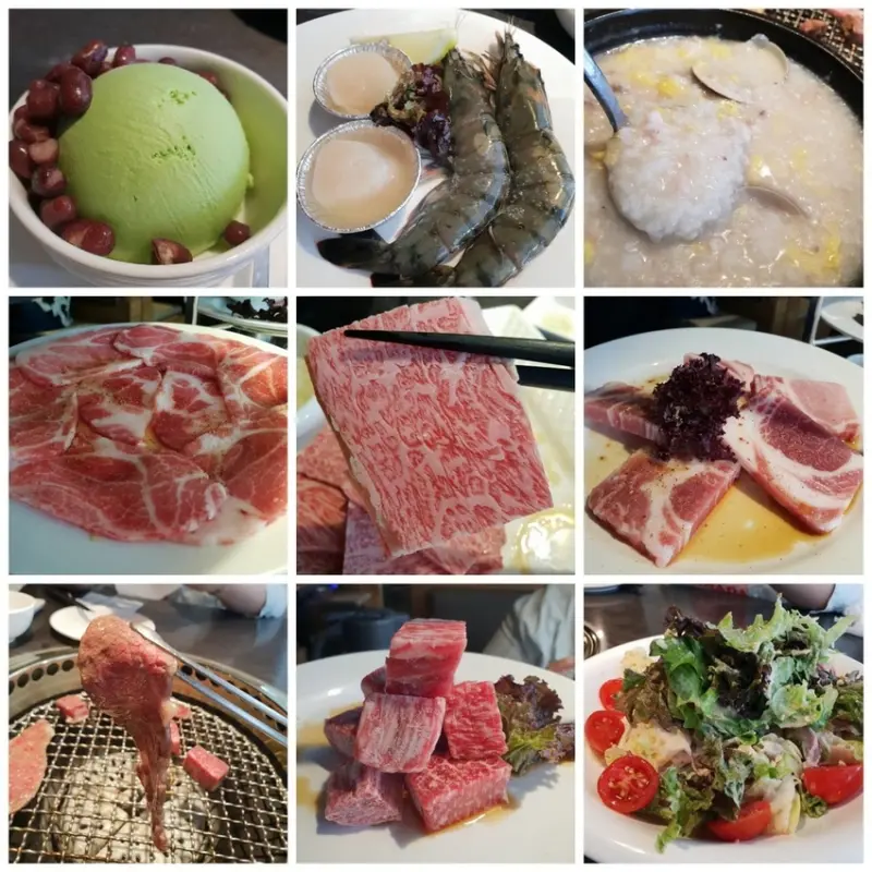 【台中.西區】屋馬燒肉園邸店。$2980宮崎牛和牛套餐 