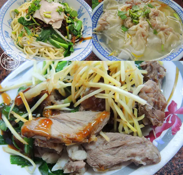 呷飽祙【苗栗三義･金榜麵館】必點豬頭肉        
      