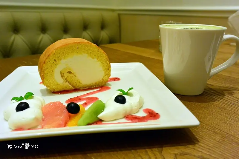 台北中山區 捷運中山站 夢甜屋MONTEUR Cafe 甜蜜午茶 年輪蛋糕 (窩客島券)