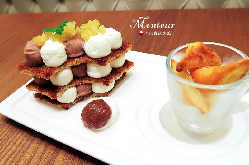 【捷運中山站】Monteur 夢甜屋(中山門市)~秋天吃栗子的季節,享受溫暖清雅的日式小確幸♥