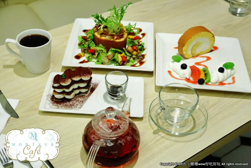 【食║台北】Monteur Café 夢甜屋~年輪蛋糕,風靡日本60年的甜點