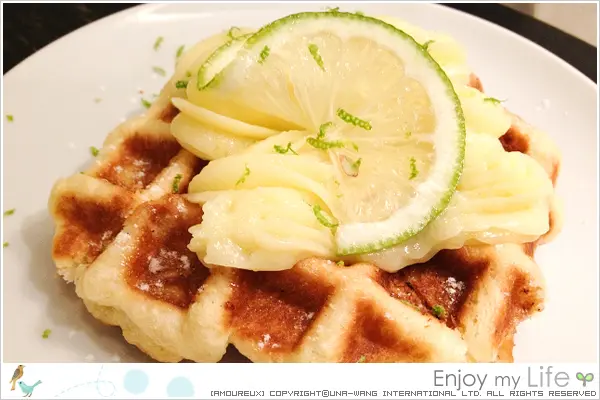 ❤【食】N訪「MR.PAPA比利時鬆餅專賣店」–鬆餅也可以很法式，檸檬塔鬆餅秋季新上市！