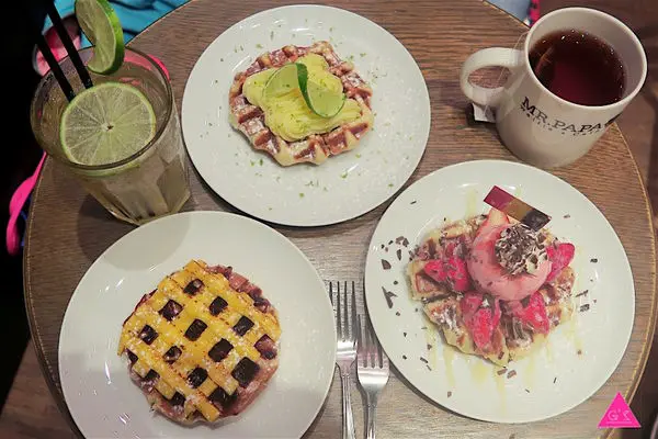 [GS愛吃鬼]ＭＲ.PAPA 比利時鬆餅專賣店X 超人氣平價東區下午茶