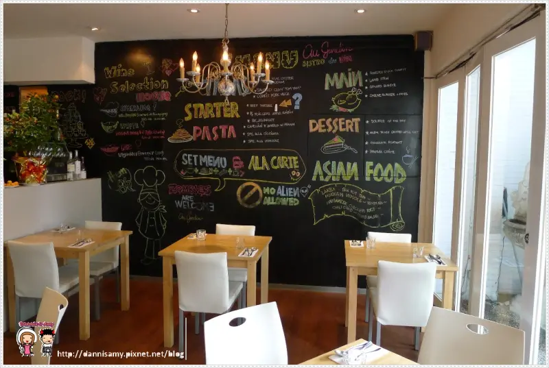 ♥吃喝♥▋Au Jardin (Bistro du Vin) 餐廳▋東西融合充滿濃濃異國風味~