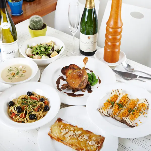 【Au Jardin（Bistro du Vin）】在花園中品嚐美食與好酒