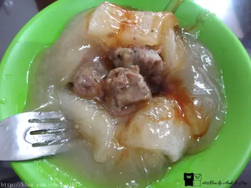 【台中。烏日】70年老店。元波梅汁肉圓。體驗不一樣的醬汁口感