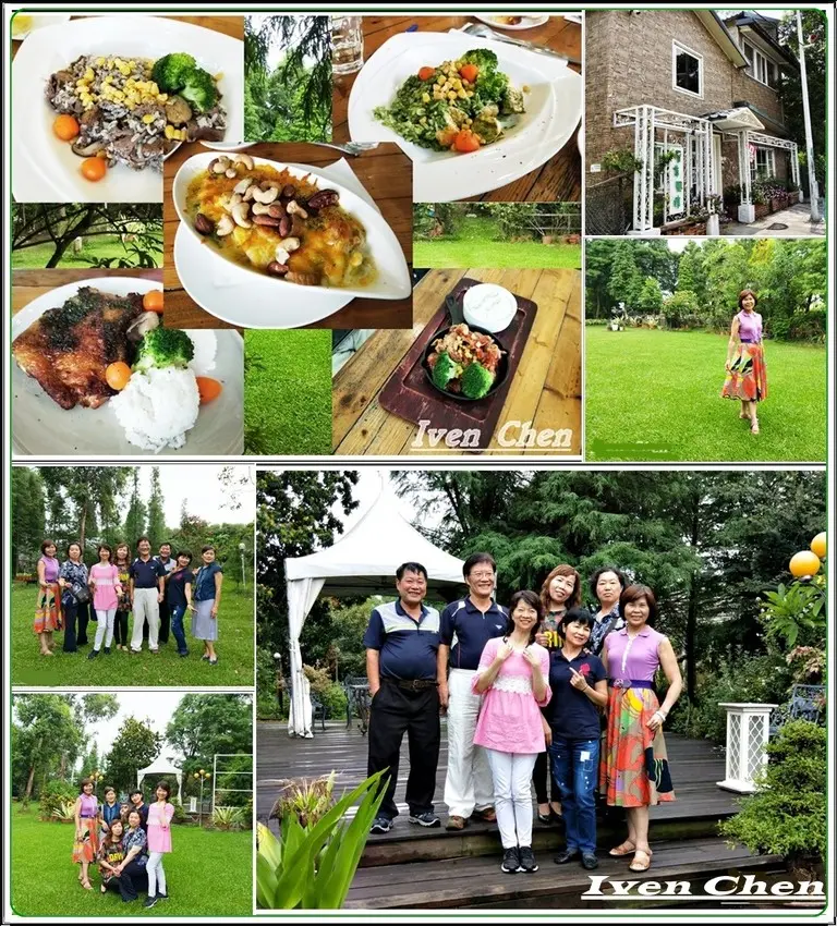 《桃園景觀餐廳》再訪庭園美氣氛佳的『香草風情』\2018.08.12石門之旅的第三部曲              