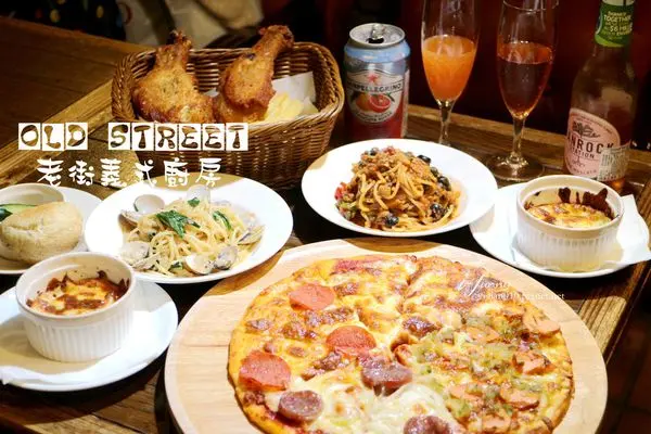 【台北橋站】老街義式廚房~三重吃到飽/天台廣場/義大利麵、披薩、炸雞超值吃到飽