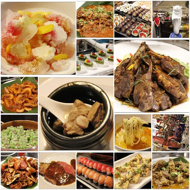 【台北大安區】 ★遠東Café☆香格里拉台北遠東國際大飯店．遠企六樓．台北吃到飽餐廳推薦．8/7~8/17新加坡美食節~用餐還可抽新加坡來回機票喔!