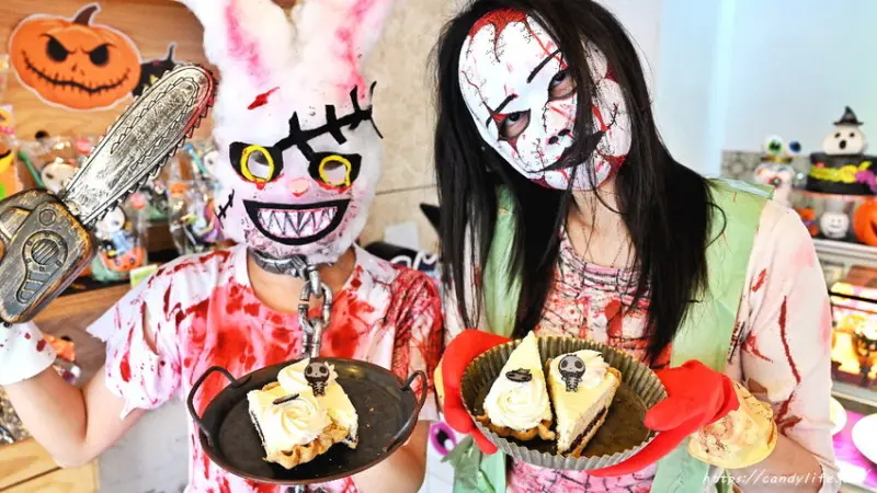 爸媽都很喜歡的甜點店，台中超過50年的甜點店一樣跟風萬聖節，恰吉、醫生不稀奇，哆啦a夢也可以?