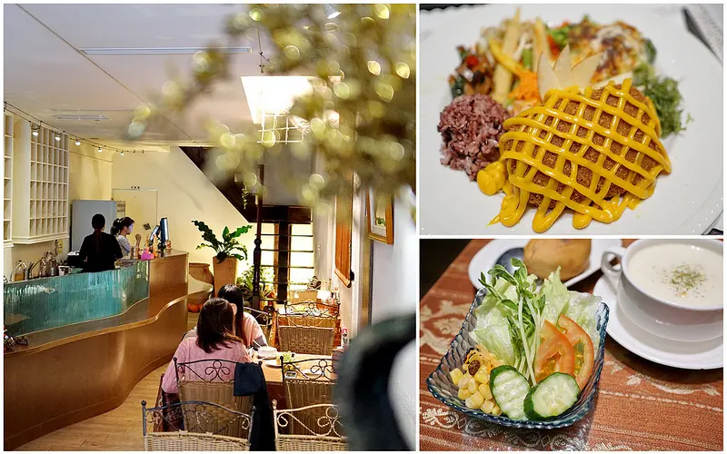 【台中豐原】藏身巷弄的異國風情『雲淡風輕義式蔬食館』－｜素食套餐、鍋物、義大利麵｜朋友聚餐推薦