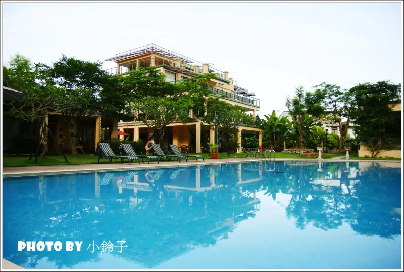 宜蘭員山「德隆行館」擁超大泳池超放鬆