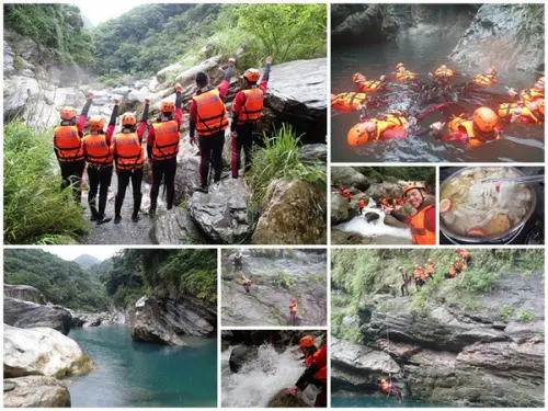 花蓮慕谷慕魚溯溪 狂人出動 游泳/攀岩一次包              